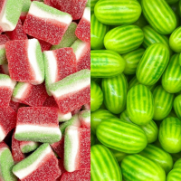 SOLO UNA ¿Sandía o melón? 🍉🍈 ⁠ ⁠ #SweetMessages #Golosinas #MomentoSweet⁠